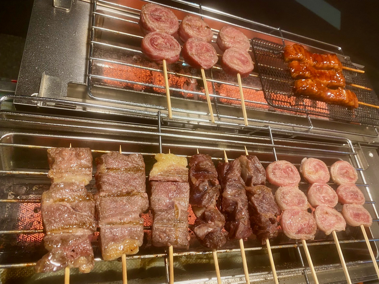 特選牛&大山鶏上質串焼き 串55 - まるまるひがしにほん 東日本連携センター