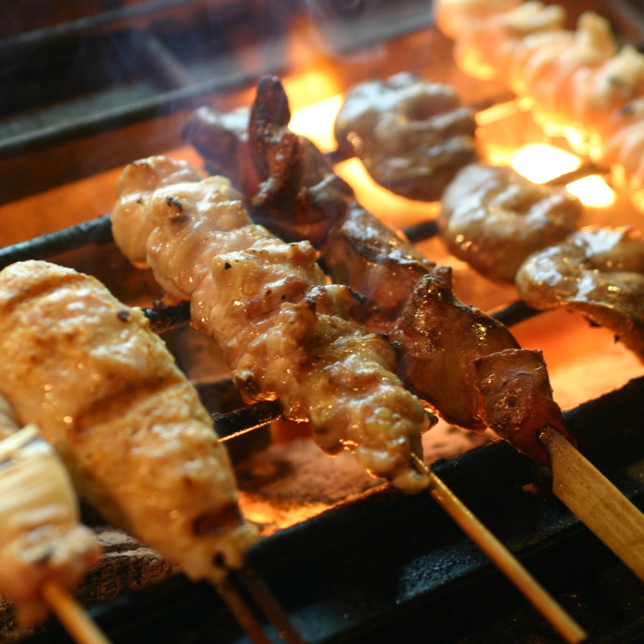 焼き鳥屋台 Amazon.co.jp: NEWやきとり屋台 焼肉用網付きセット 焼き鳥 焼肉